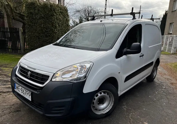 orzesze Peugeot Partner cena 35999 przebieg: 208000, rok produkcji 2017 z Orzesze